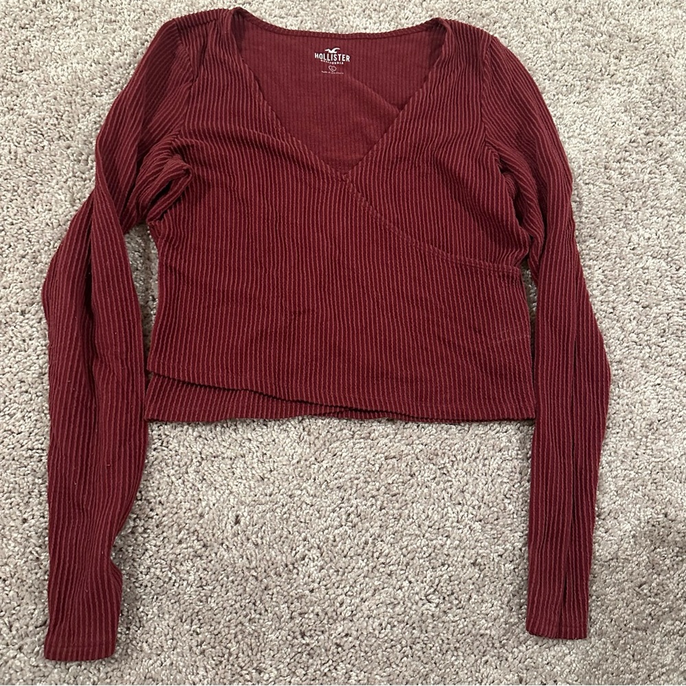 Hollister Cropped Long Sleeve